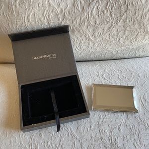 Reed & Barton I Andover Card Case 689 I BNIB